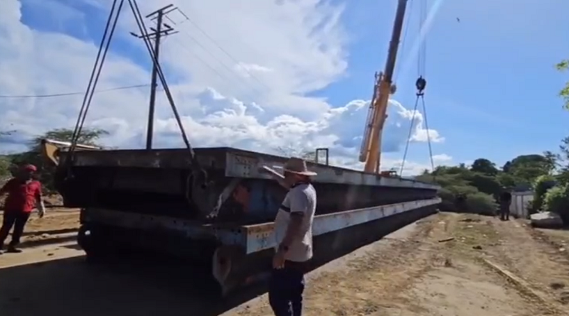 Construcción de nuevo puente Guayacán en Carenero presenta 37% de avance