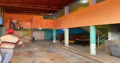 Avanza rehabilitación de Casa de los Abuelos de Las Tejerías