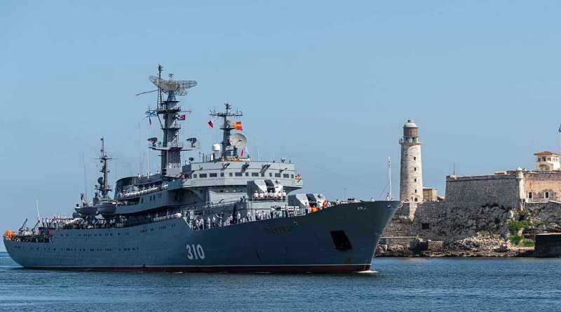 Buque escuela de la Armada rusa hace visita oficial a Cuba