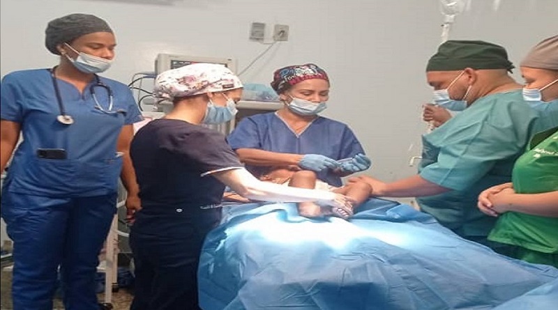 Realizan Plan Quirúrgico Infantil en atención a niños con pie equino en Falcón