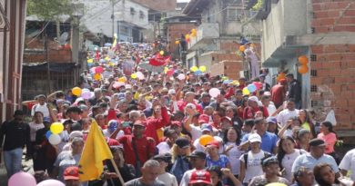 Petare se desbordó en apoyo al presidente Maduro