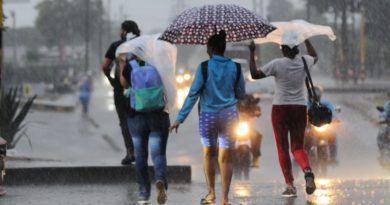 Inameh pronostica precipitaciones de intensidad variable en gran parte del país