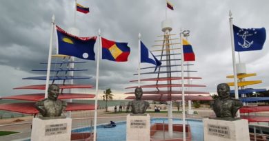 Continúan labores del monumento Épica Naval Bicentenaria en Maracaibo