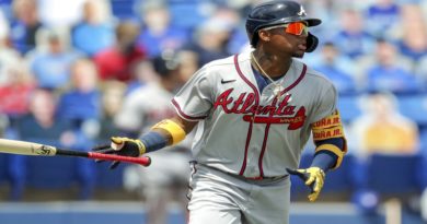 Acuña Jr. despacha su jonrón número 20 de la temporada