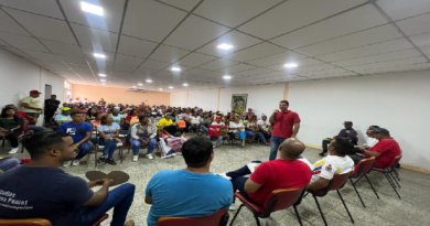 Definen estrategias de acción en asambleas de trabajo de Miranda