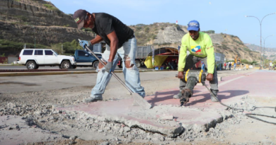 Construyen Cinta Costera del oeste para potenciar turismo en La Guaira