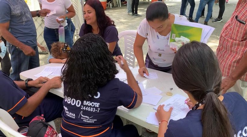 Despliegan microjornada del 0-800 Bigote en el estado Carabobo