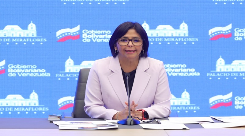 Vicepresidenta Ejecutiva rechaza injerencia de EE.UU. en proceso electoral venezolano