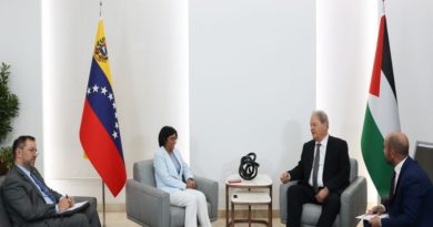 Venezuela y Palestina fortalecen relaciones bilaterales y diplomáticas
