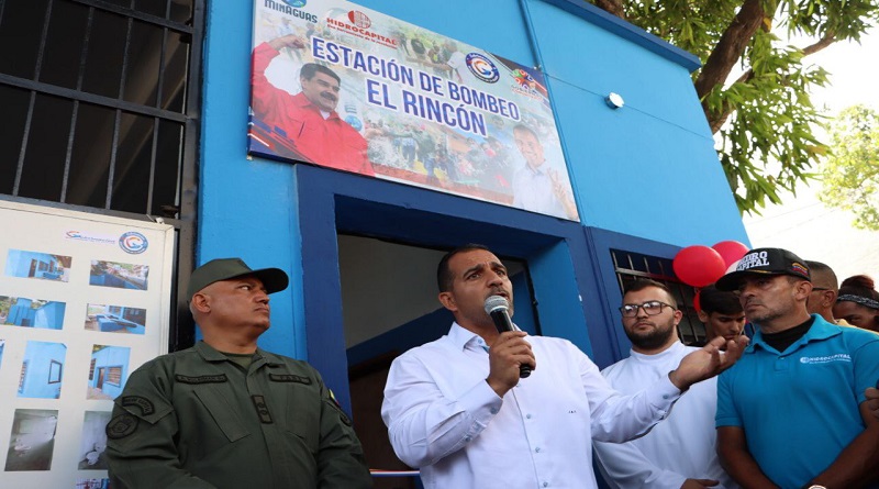 Rehabilitan estación de bombeo de agua potable “El Rincón” en La Guaira