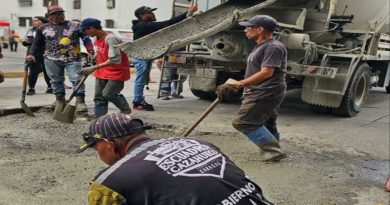 Culminan trabajos de rehabilitación en la avenida intercomunal El Valle