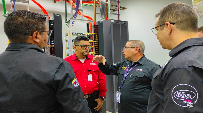 Inspeccionan recuperación de la Central Telefónica Francisco Fajardo en Caracas