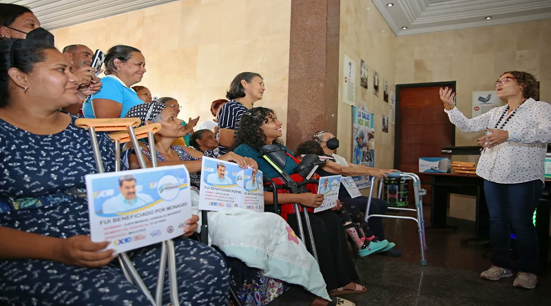 ntregan ayudas técnicas y medicinas en Monagas a través de VenApp