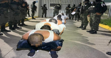 Trasladan 1.628 reos a cárceles de máxima seguridad en Honduras