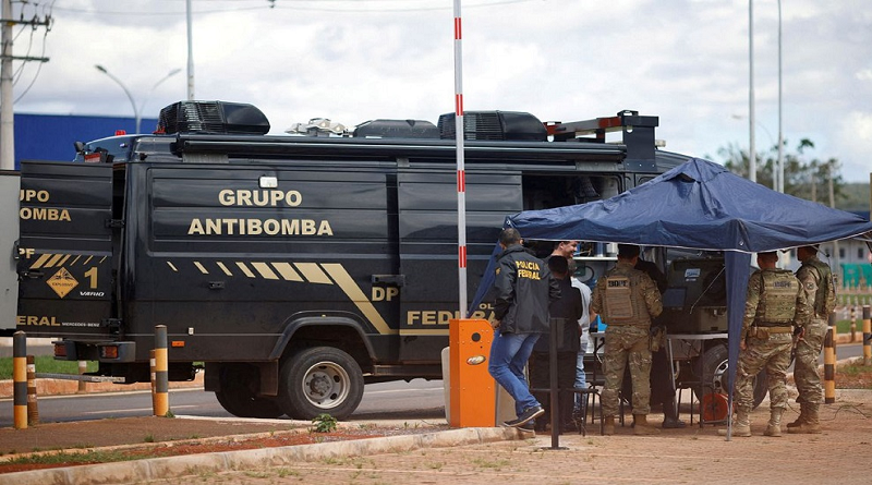 Buscan financiadores de intento de atentado terrorista en Brasil