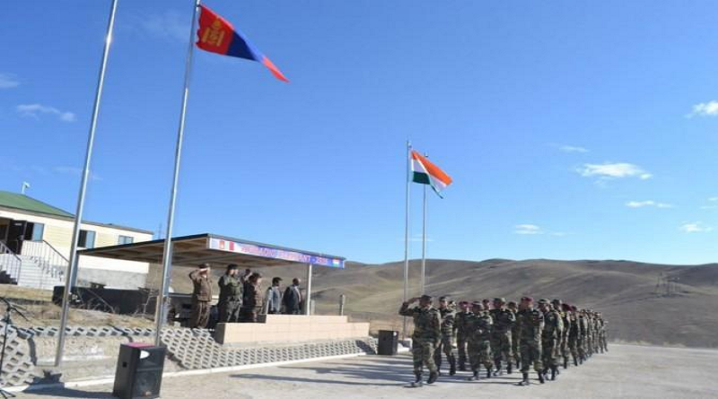 India y Mongolia intercambian prácticas en ejercicio militar