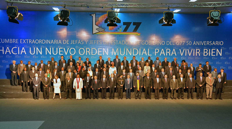 Cuba acogerá reunión del G-77 + China sobre medio ambiente