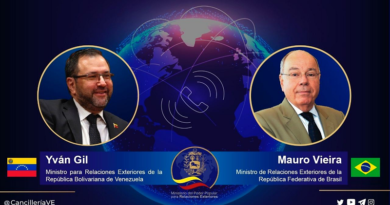Gobiernos de Venezuela y Brasil intercambian visiones de interés bilateral en contacto telefónico