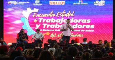 Trabajadores del Sistema Público Nacional de Salud de Guárico reafirman compromiso al pueblo