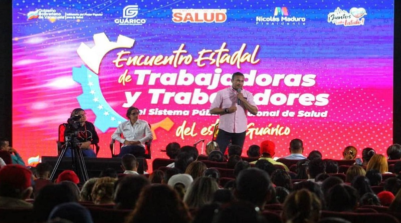 Trabajadores del Sistema Público Nacional de Salud de Guárico reafirman compromiso al pueblo