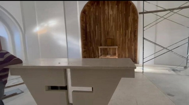 Misión Venezuela Bella rehabilita Iglesia Nuestra Señora del Carmen en Las Tejerías
