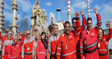 Reactivadas unidades de craqueo catalítico del Centro de Refinación Paraguaná