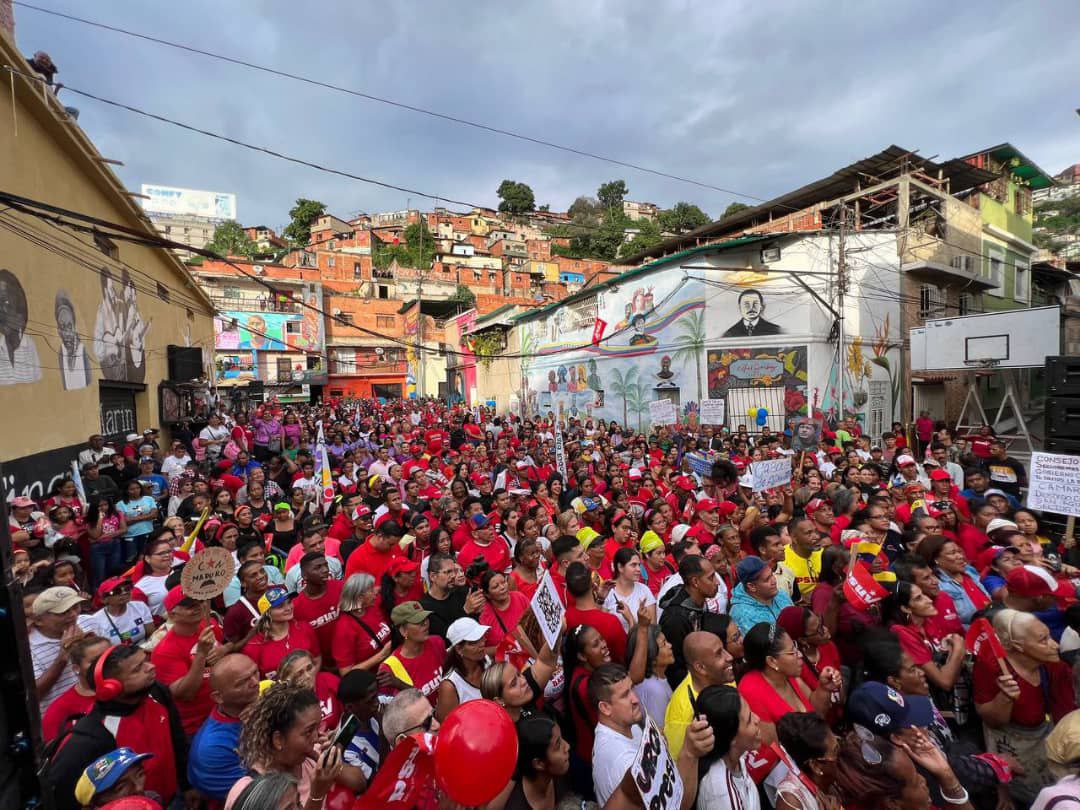 Pueblo de San Agustín gritó su consigna: ¡Uh, Ah, Maduro no se va!