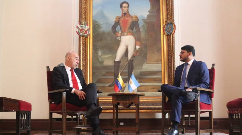Venezuela y Argentina revisan agenda binacional en áreas de interés común
