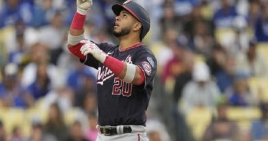 Keibert Ruiz conecta su jonrón número 10 de la temporada