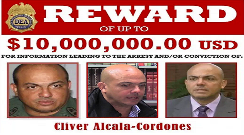 "JUSTICIA IMPERIAL" | EE.UU. retiró cargos narcotráfico a prófugo venezolano Cliver Alcalá