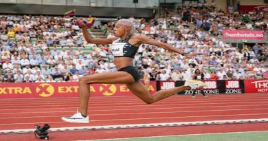Yulimar Rojas realiza un salto de 6.61 metros en los Diamond League