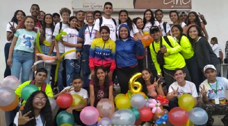 Juventud de Cojedes celebra 6 años de la Gran Misión Chamba Juvenil