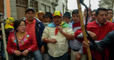 Conaie de Ecuador descarta apoyo a candidatos presidenciales