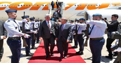 residente de Cuba Díaz-Canel llega de visita oficial a Portugal