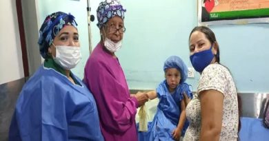 Jornada quirúrgica beneficia a pacientes con Hendidura Labio Palatina en Carabobo