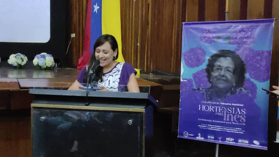 María León: documental “Hortensias para Inés” refuerza el compromiso con Chávez