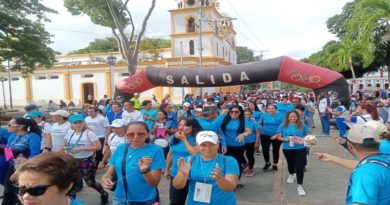 Rally deportivo reúne a docentes de circuitos del municipio Roscio en Guárico