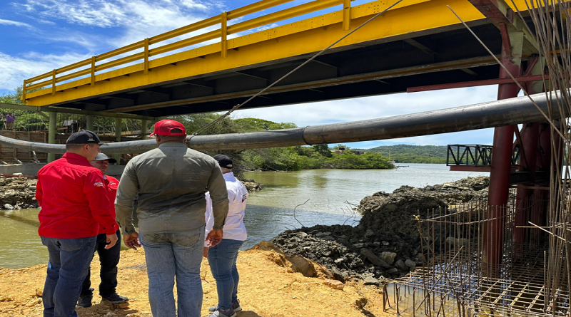 Avanzan en 95% trabajos del nuevo puente La Reina vía Carenero-Guayacán