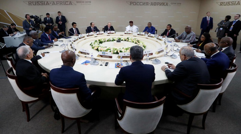 Líderes adoptan declaración final durante la II Cumbre Rusia-África