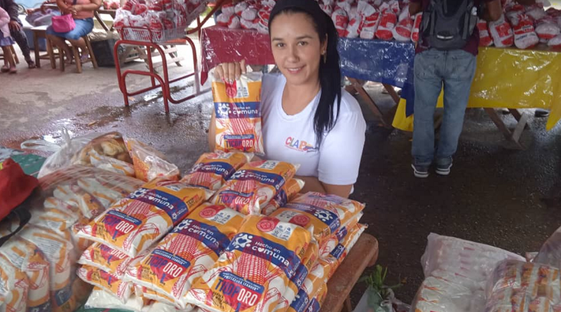 Harina de Maíz Ticoporo es distribuida por los CLAP en Barinas