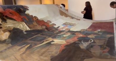 Recuperan obra de gran formato “Bolívar en el Congreso de Angostura” de Tito Salas
