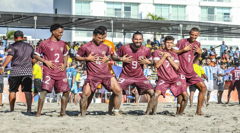 Venezuela gana a Argentina en penaltis en fútbol playa de Santa Marta