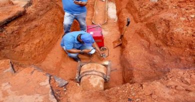 Reparan tubería matriz en municipio Cedeño en el estado Bolívar