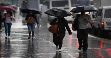 Inameh pronostica lluvias con actividad eléctrica en gran parte del país