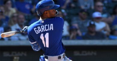 Maikel García sigue encendido y extiende su cadena de juegos con hit