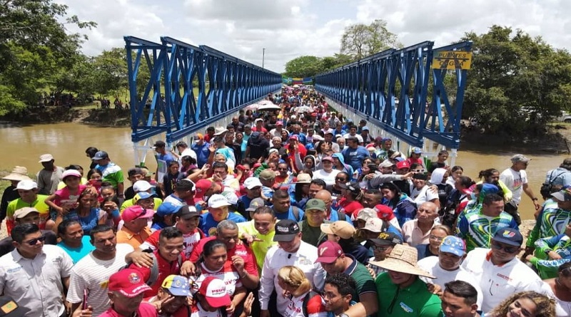 Inauguran puente que comunica a municipios Turen y Ricaurte sobre el río Cojedes