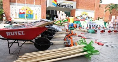 Entregan implementos de trabajo a cuadrillas del Iamam en Monagas