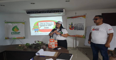 Instalan ciclo de formación "Agricultura Urbana para la Vida" en Caracas