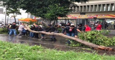 Brigada de Soluciones se despliegan para atender afectaciones por fuertes lluvias en Caracas