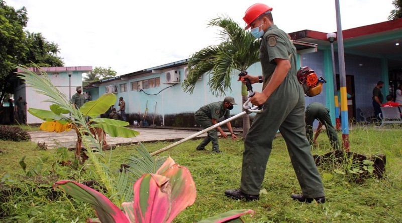 Rehabilitan E.B.N.B «Juan Escalona» mediante las Bricomiles en Barinas